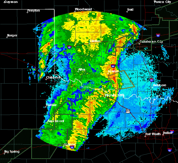Interactive Hail Maps Hail Map for Lawton, OK