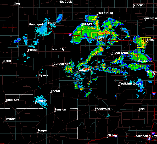Interactive Hail Maps Hail Map for Hays, KS