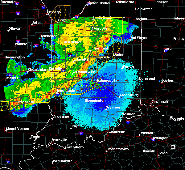 Interactive Hail Maps Hail Map for Coatesville, IN