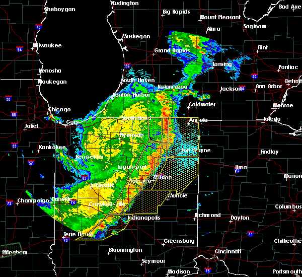 Interactive Hail Maps Hail Map for Kimmell, IN