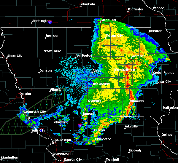 Interactive Hail Maps Hail Map for Brooklyn, IA