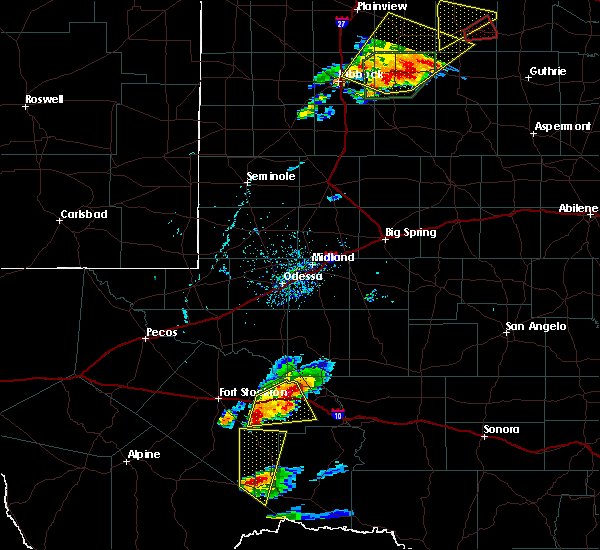 Interactive Hail Maps Hail Map for Sanderson, TX