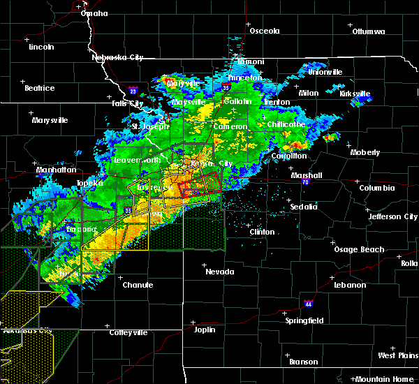 Interactive Hail Maps Hail Map for Overland Park, KS