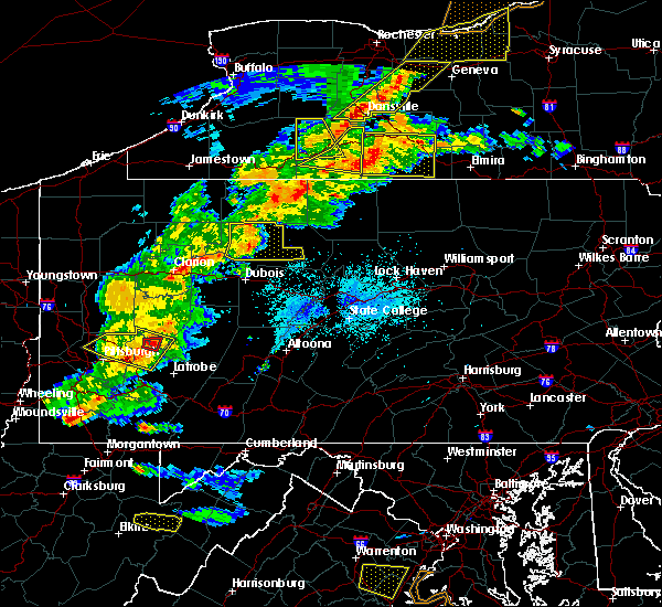 Interactive Hail Maps Hail Map for Ridgway, PA