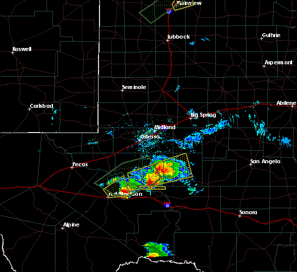 Interactive Hail Maps Hail Map for Crane, TX
