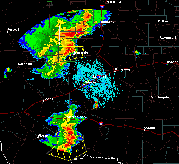 Interactive Hail Maps Hail Map for Sanderson, TX
