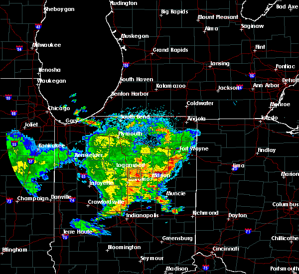 Interactive Hail Maps Hail Map for Amboy, IN