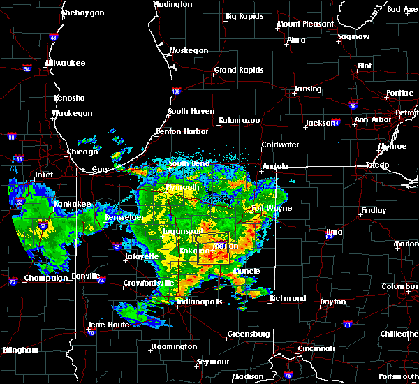 Interactive Hail Maps Hail Map for Fairmount, IN