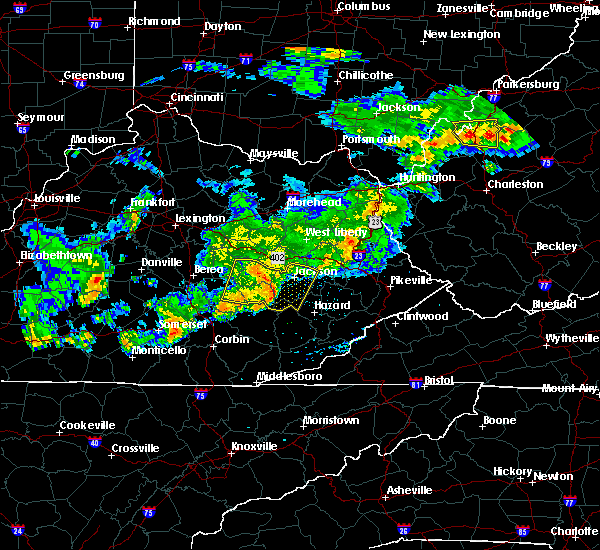 Interactive Hail Maps Hail Map for Hazard, KY