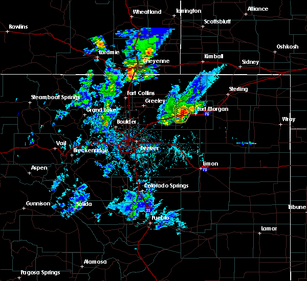 Interactive Hail Maps Hail Map for Wiggins, CO