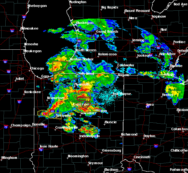 Interactive Hail Maps Hail Map for Akron, IN