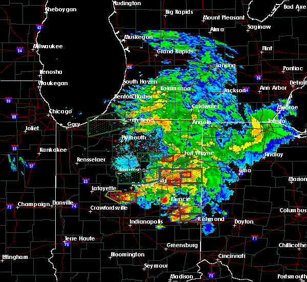 Interactive Hail Maps Hail Map for Montpelier, IN