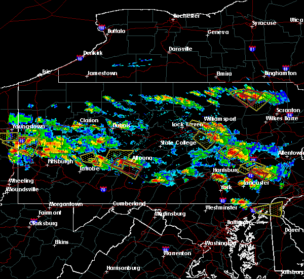 Interactive Hail Maps Hail Map for Pottsville, PA