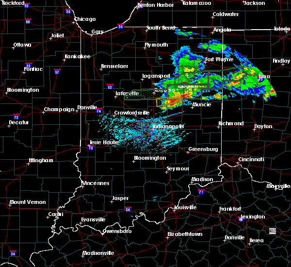 Interactive Hail Maps Hail Map for Elwood, IN