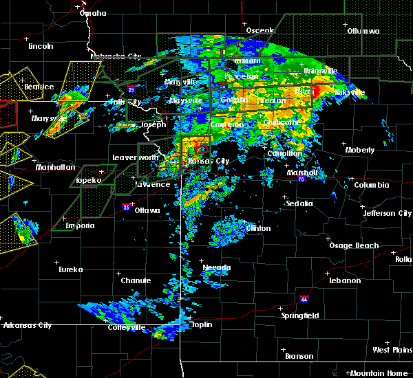 Interactive Hail Maps Hail Map for Liberty, MO