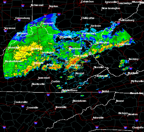 Interactive Hail Maps Hail Map for Hazel Green, KY