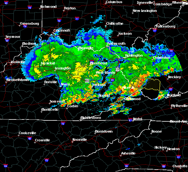 Interactive Hail Maps Hail Map for Grundy, VA