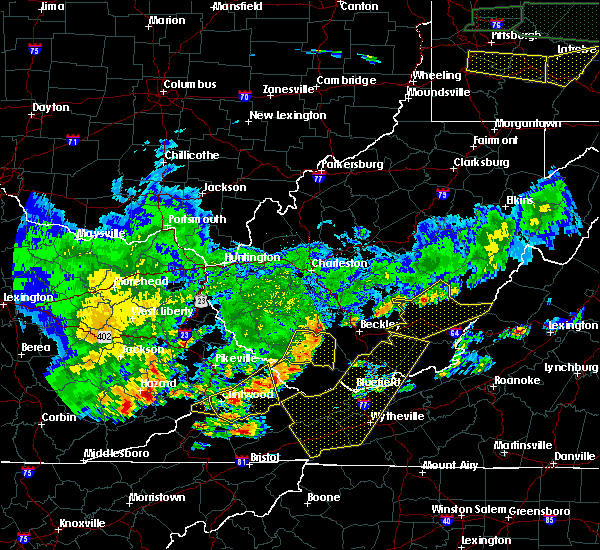 Interactive Hail Maps Hail Map for Pineville, WV