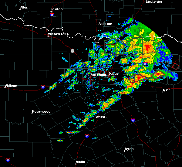 Interactive Hail Maps Hail Map for Edgewood, TX