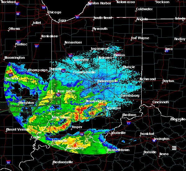 Interactive Hail Maps Hail Map for Medora, IN