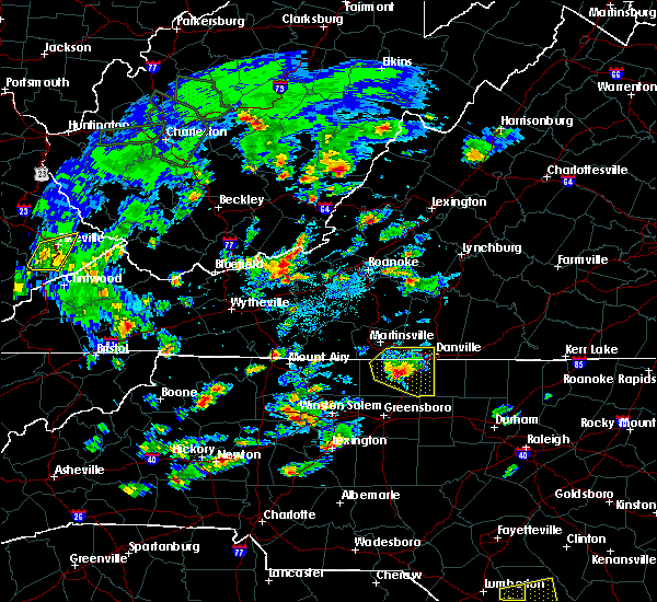 Interactive Hail Maps Hail Map for Roanoke, VA