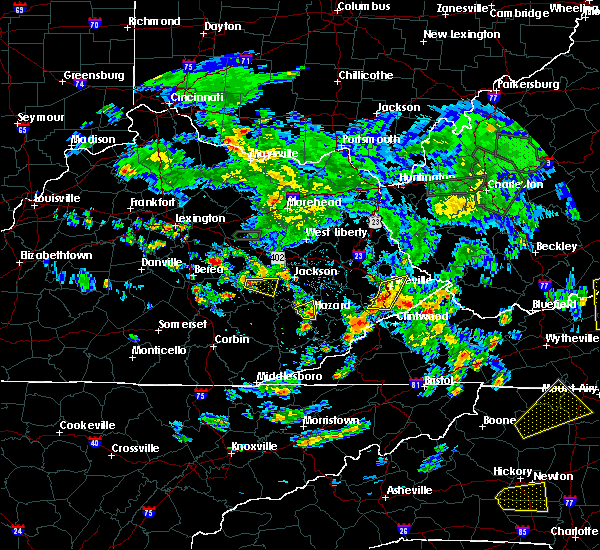 Interactive Hail Maps Hail Map for Hazard, KY