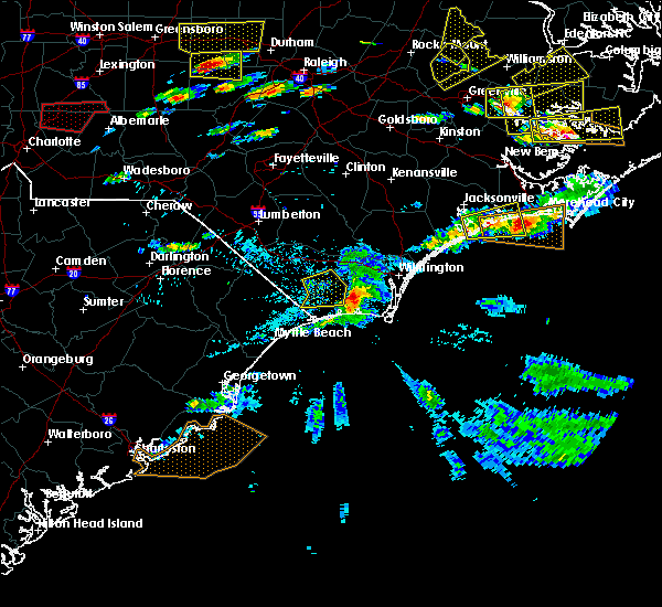 Interactive Hail Maps Hail Map for Leland, NC