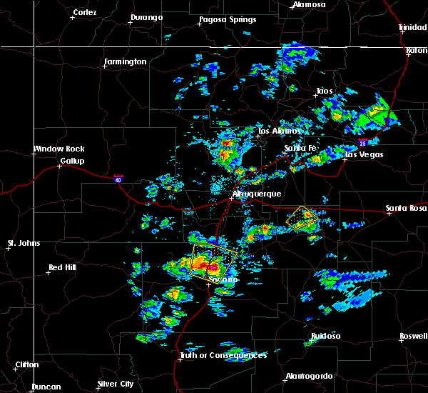 Interactive Hail Maps Hail Map for La Joya, NM