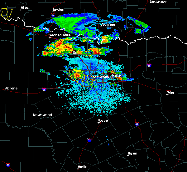 Interactive Hail Maps Hail Map for Aledo, TX