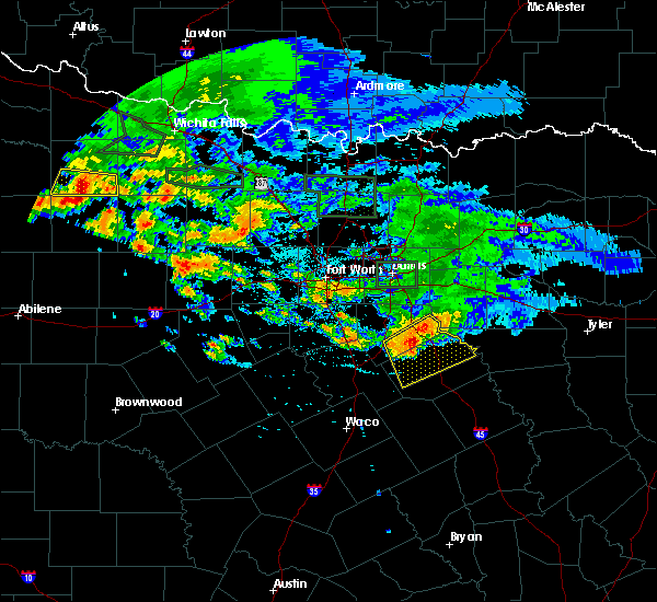 Interactive Hail Maps Hail Map for Corsicana, TX