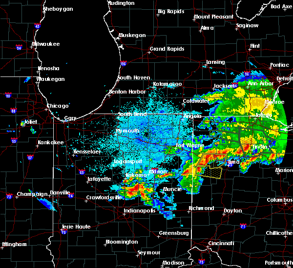 Interactive Hail Maps Hail Map for Rockford, OH
