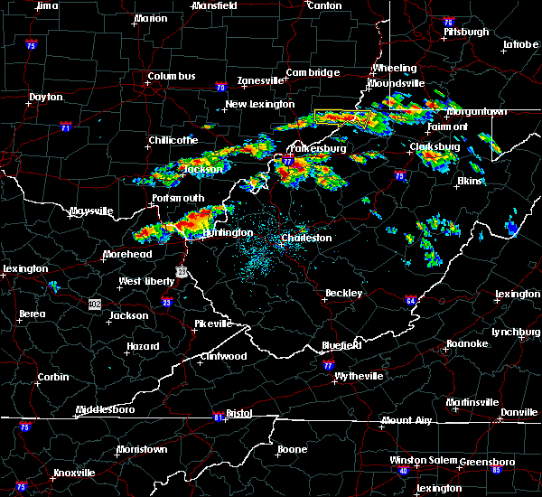 Interactive Hail Maps Hail Map for Parkersburg, WV