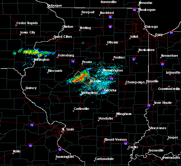 Interactive Hail Maps Hail Map for Lincoln, IL