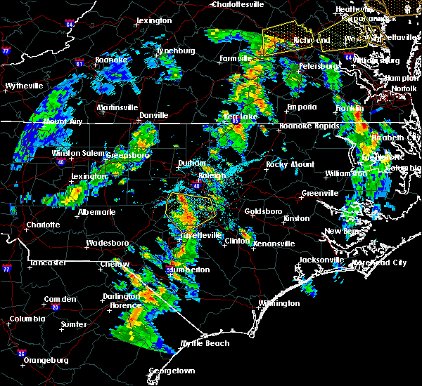 Interactive Hail Maps Hail Map for Bunnlevel, NC