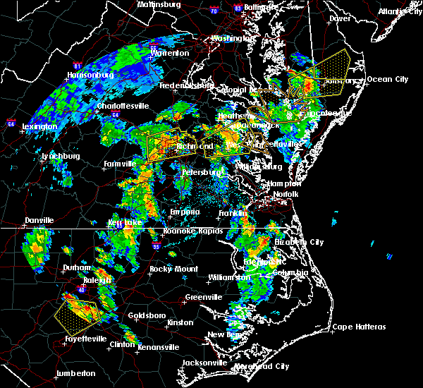 Interactive Hail Maps Hail Map for Urbanna, VA