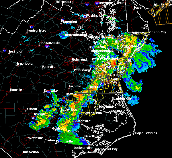 Interactive Hail Maps Hail Map for Smithfield, VA