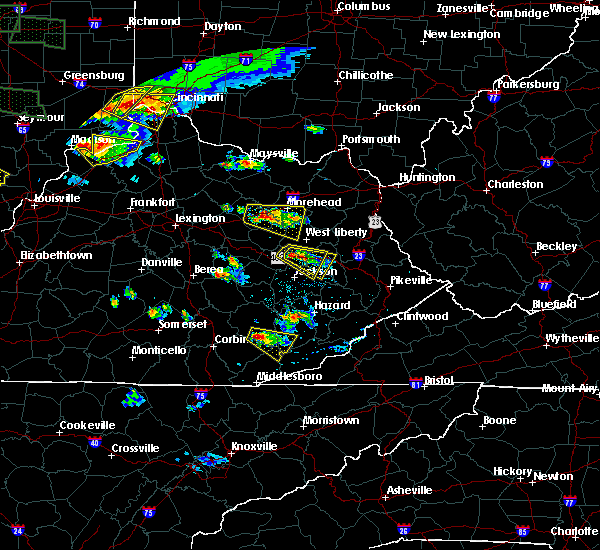 Interactive Hail Maps Hail Map for Hazel Green, KY