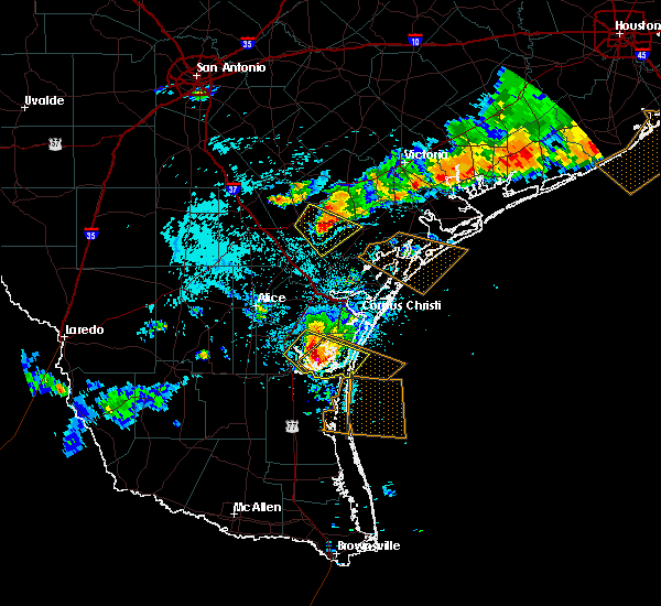Interactive Hail Maps Hail Map for Skidmore, TX