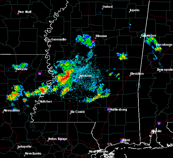 Interactive Hail Maps Hail Map for Brandon, MS