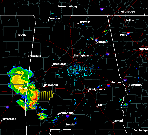 Interactive Hail Maps Hail Map for Linden, AL