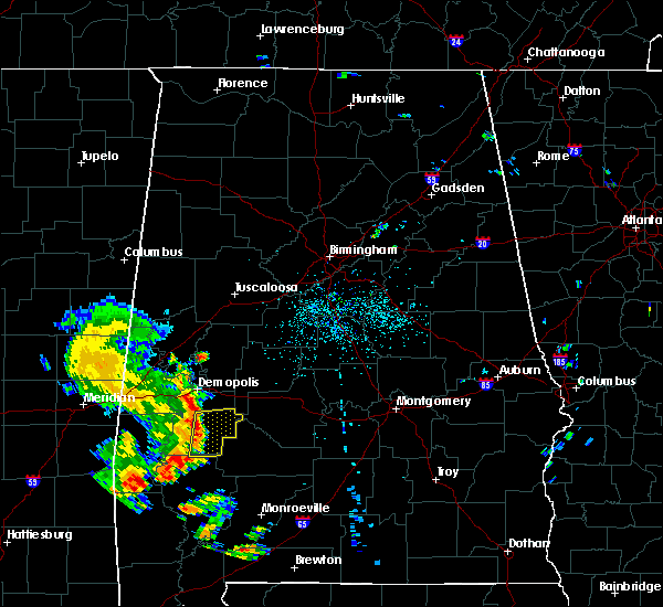 Interactive Hail Maps Hail Map for Linden, AL