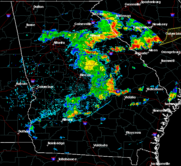 Interactive Hail Maps Hail Map for Swainsboro, GA