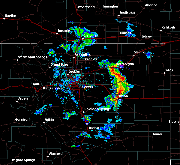 Interactive Hail Maps Hail Map for Fort CO