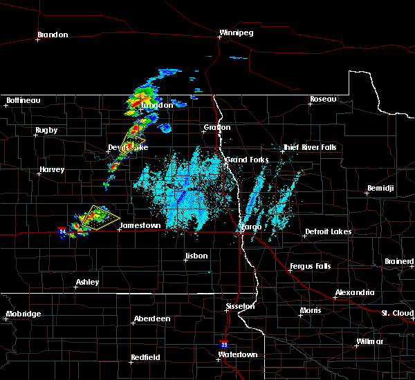 Interactive Hail Maps Hail Map for Lawton, ND