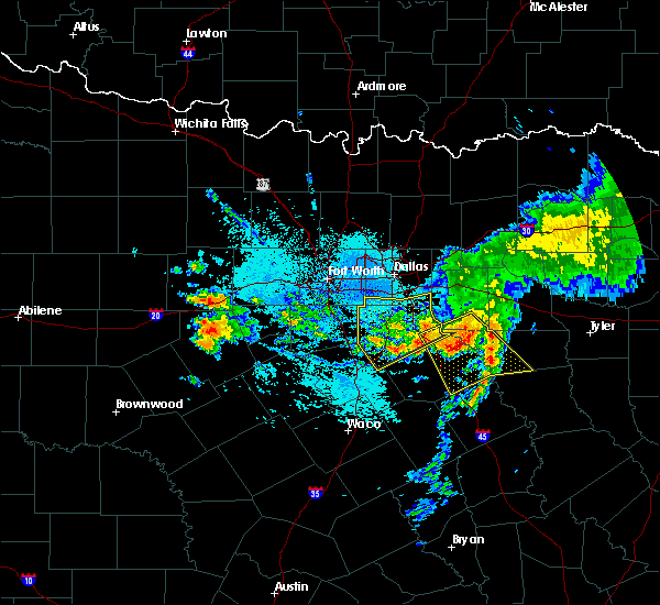 Interactive Hail Maps Hail Map for Ennis, TX