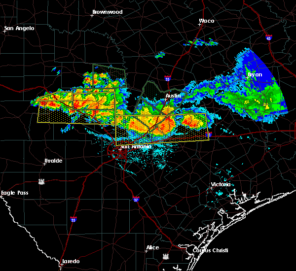 Interactive Hail Maps Hail Map for Flatonia, TX