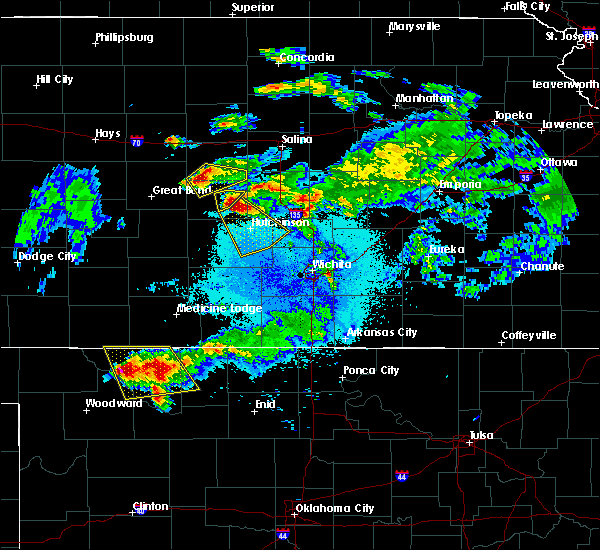 Interactive Hail Maps Hail Map for Hutchinson, KS