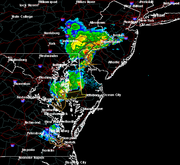 Interactive Hail Maps Hail Map for Cambridge, MD