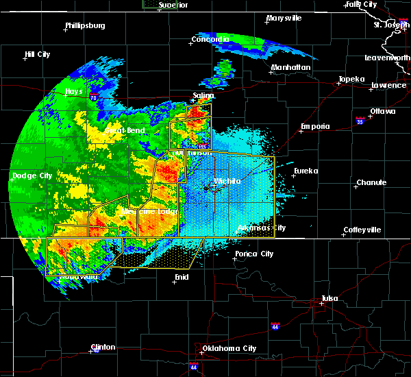 Interactive Hail Maps Hail Map for Hutchinson, KS