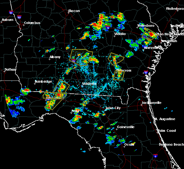 Interactive Hail Maps Hail Map for Baxley, GA
